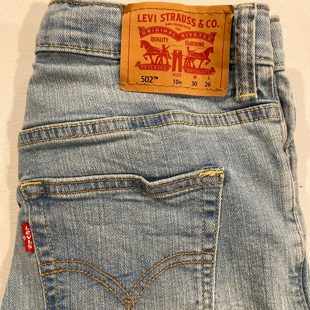 BOYS 502 LEVI JEANS 👦🏻👖